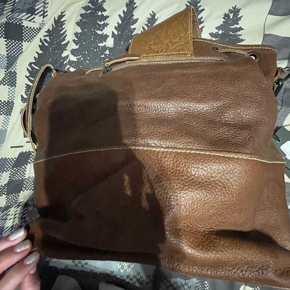 Myra bag with drawstring closure and an adjustable strap. New with tags - Picture 3 of 7